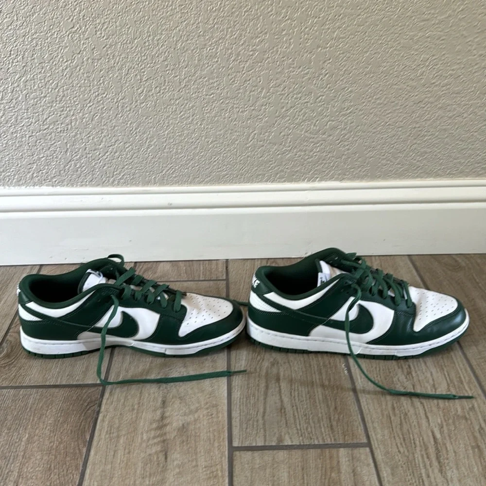 Nike Dunk Green/White - Picture 6 of 7
